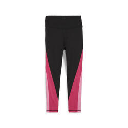 Legging 7/8 PUMA FIT Enfant et Adolescent PUMA Black Garnet Rose Pink