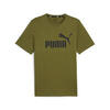 Camiseta Essentials Logo Hombre PUMA Olive Green