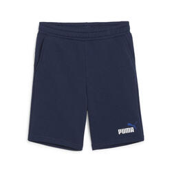 Shorts Niño Essentials+ Two-Tone Logo PUMA Club Navy Blue