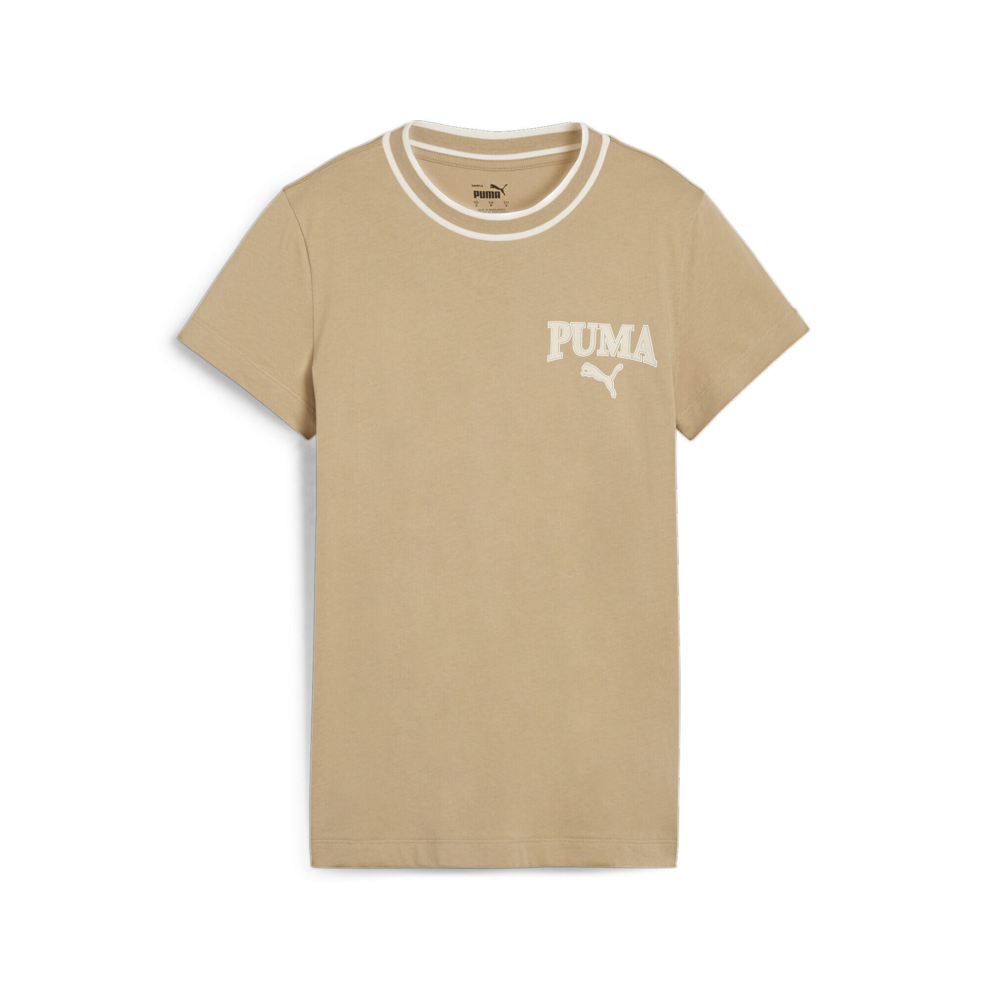 T-shirt PUMA SQUAD Femme PUMA Prairie Tan Beige 1/6