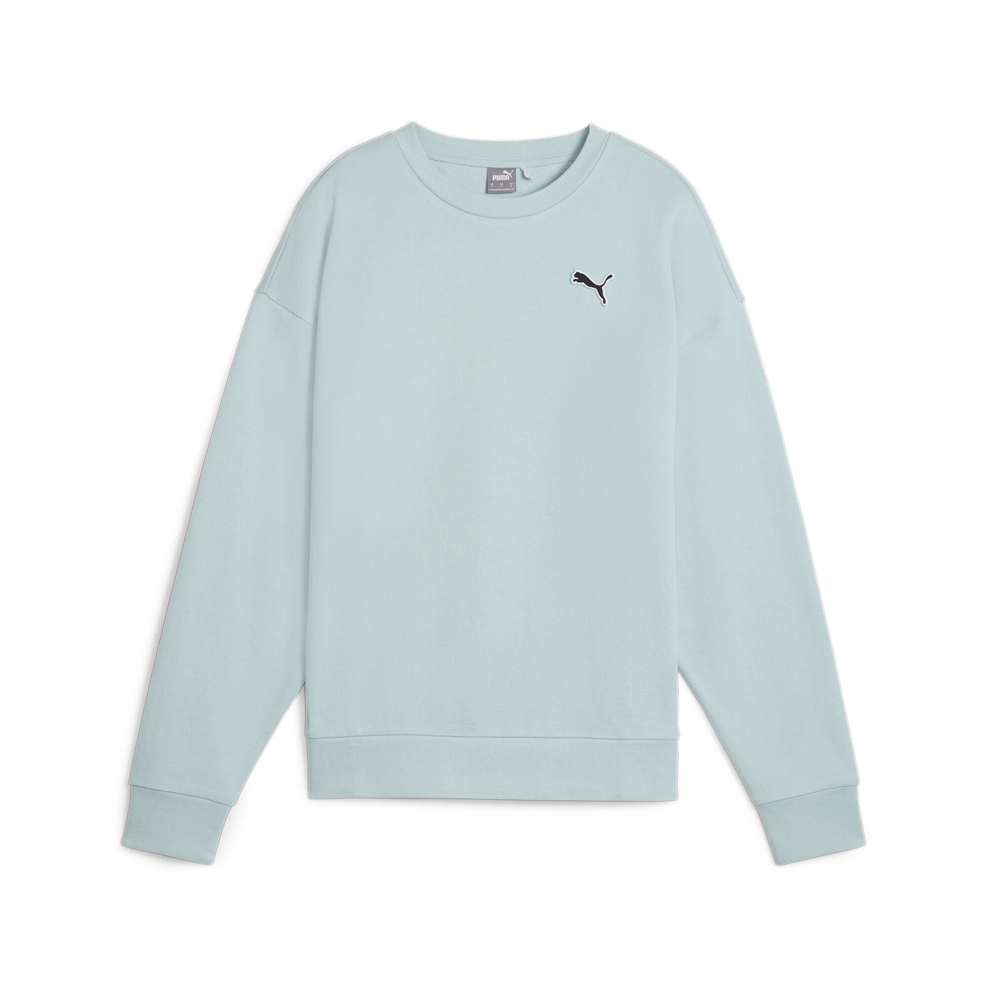 Puma - Sweat Better Essentials Femme Puma Turquoise Surf Blue - Sweat-shirt - Bleu - 48 Xl - Decathlon