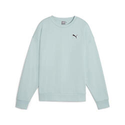 Sweat BETTER ESSENTIALS Femme PUMA Turquoise Surf Blue