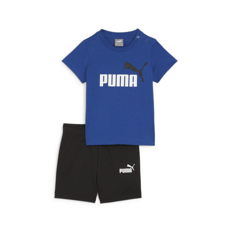 Set T-shirt e shorts Minicats da bimbo PUMA Cobalt Glaze Blue