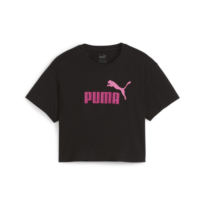 Girls Logo korter model T-shirt voor jongeren PUMA