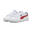Smash 3.0 Leather Sneakers Jugendliche PUMA White Club Red Navy Blue