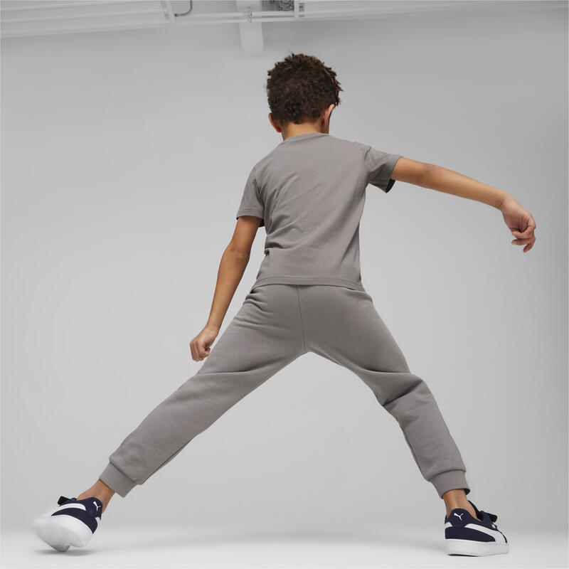 ESS+ SUMMER CAMP sweatpants voor kinderen PUMA Cast Iron Gray