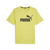 Camiseta Essentials Logo Hombre PUMA Lime Sheen Green