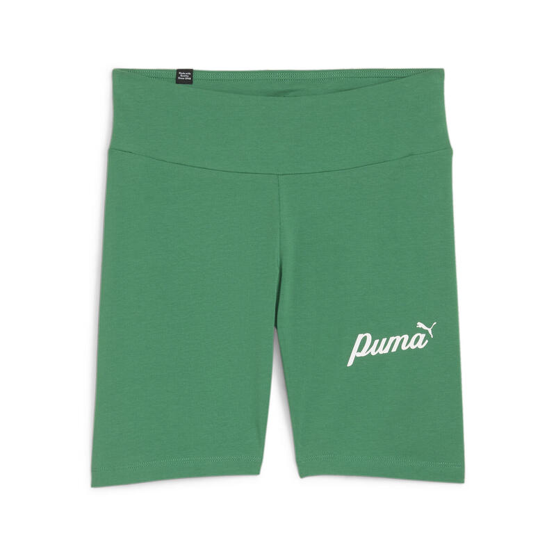 ESS+ korte legging voor dames PUMA Archive Green