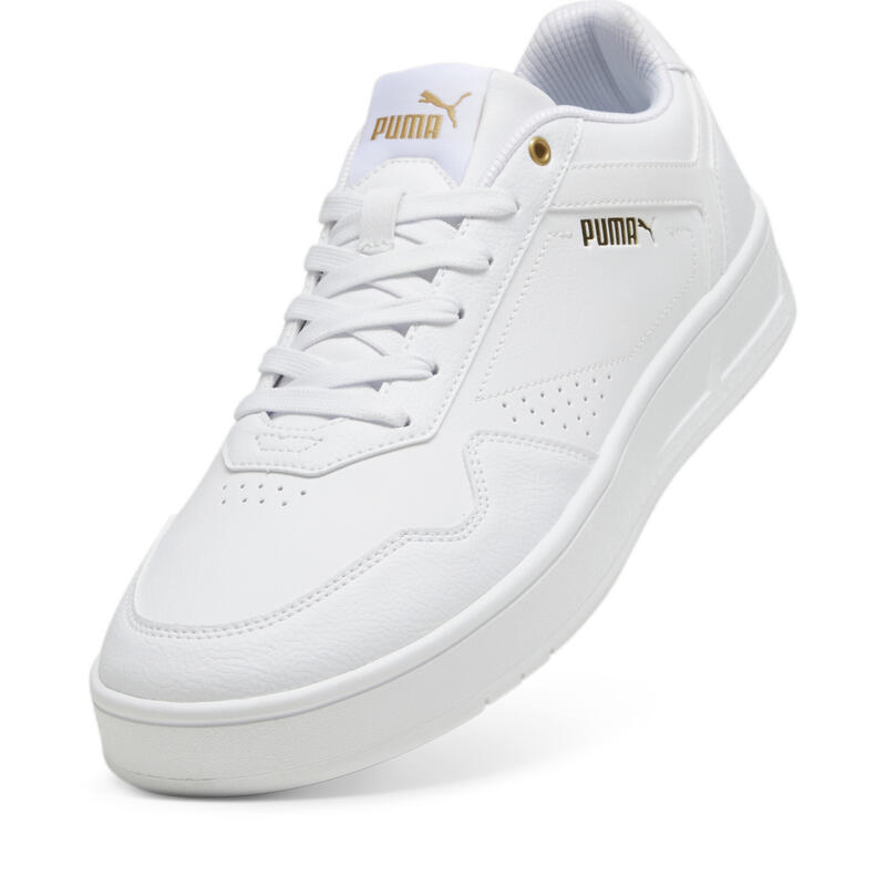 Sneakers Court Classic PUMA White Gold