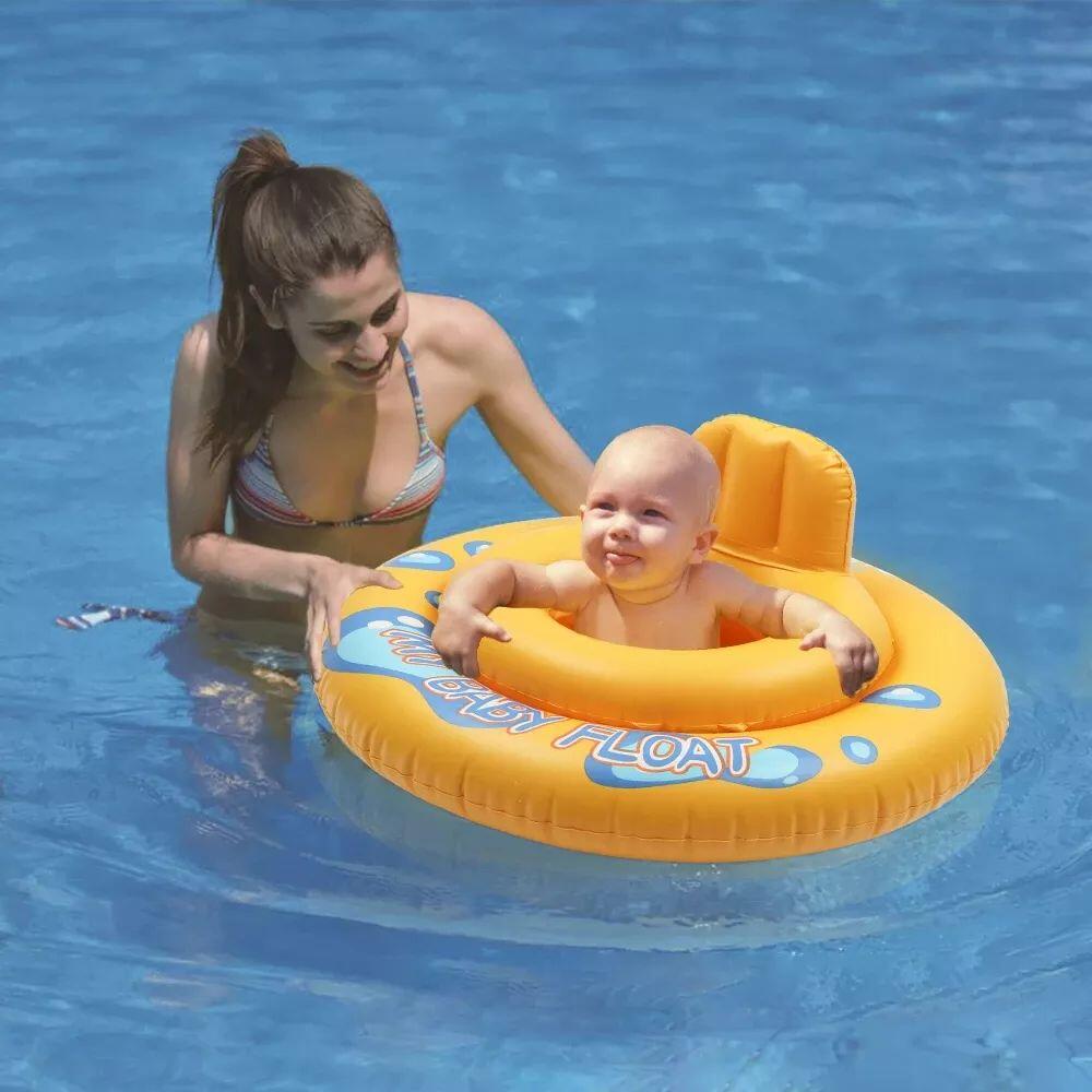 Kółko do pływania z siedziskiem dla niemowlaków Aqua-Sport 3/4