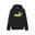 Essentials+ Two-Tone Big Logo Hoodie Jugendliche PUMA Black Lime Sheen