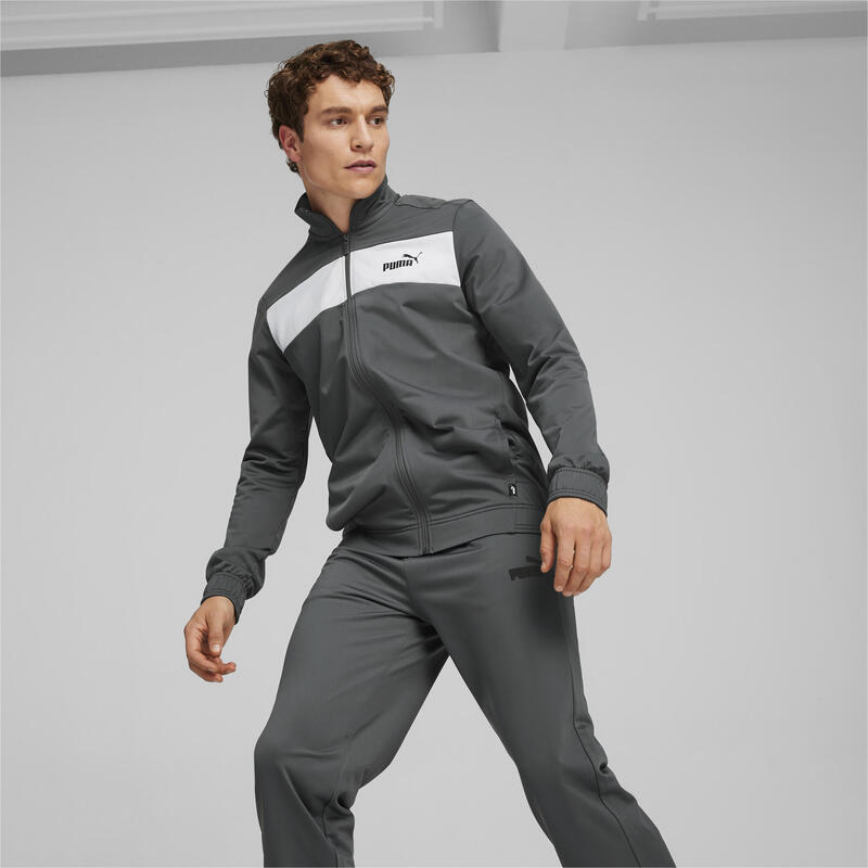 Survêtement en polyester Homme PUMA Mineral Gray