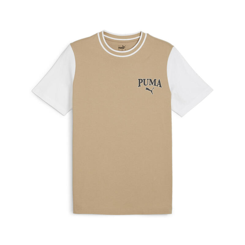 PUMA SQUAD Graphic T-shirt voor heren PUMA Prairie Tan Beige