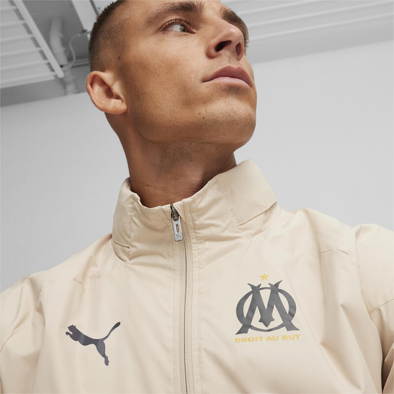 Chaqueta de fútbol para todo tipo de clima Olympique de Marseille PUMA