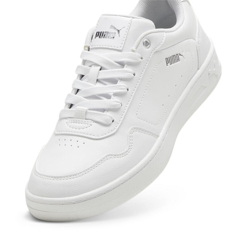 Pantofi sport femei Puma Court Classy, Alb