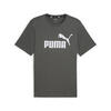 Essentials herenshirt met logo PUMA Mineral Gray