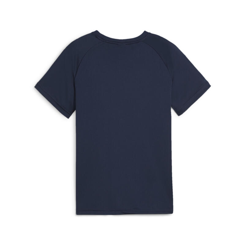 T-shirt grafica ACTIVE SPORTS per ragazzi PUMA Club Navy Blue