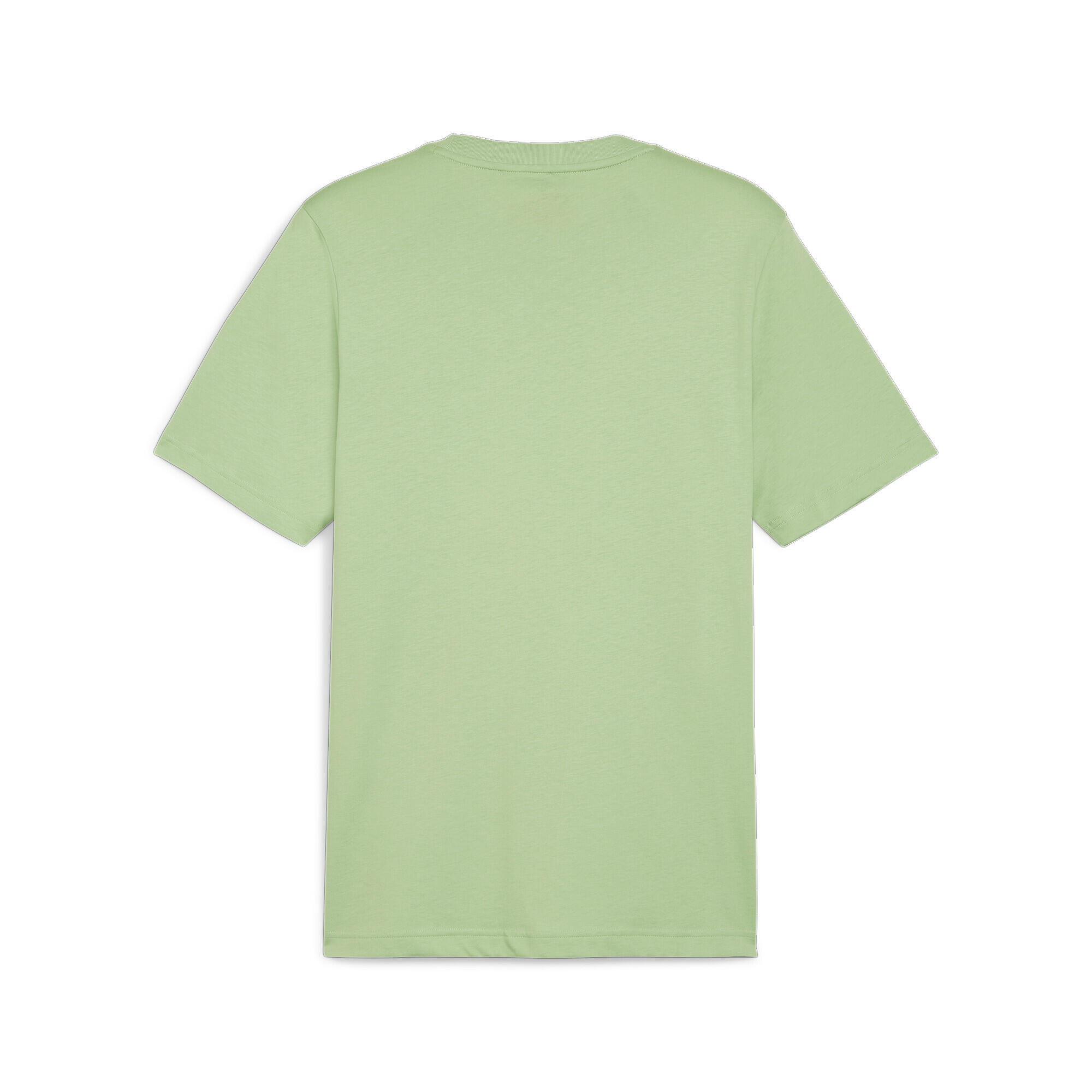 T-shirt Essentials+ Two-Colour Small Logo Homme PUMA Pure Green 2/3