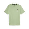 Camiseta Essentials+ con logotipo bicolor pequeño Hombre PUMA Pure Green