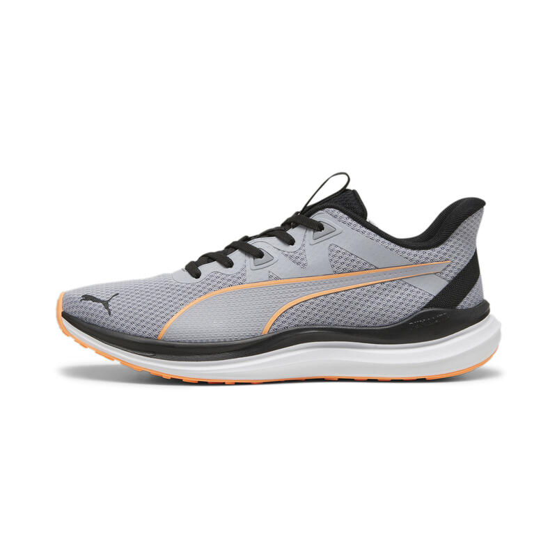 Reflect Lite hardloopschoenen PUMA Gray Fog Black Neon Citrus Orange