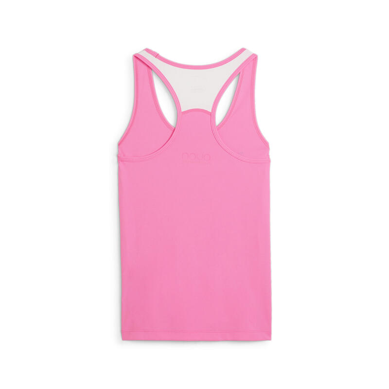 Camiseta de pádel Individual de tirantes PUMA Poison Pink White