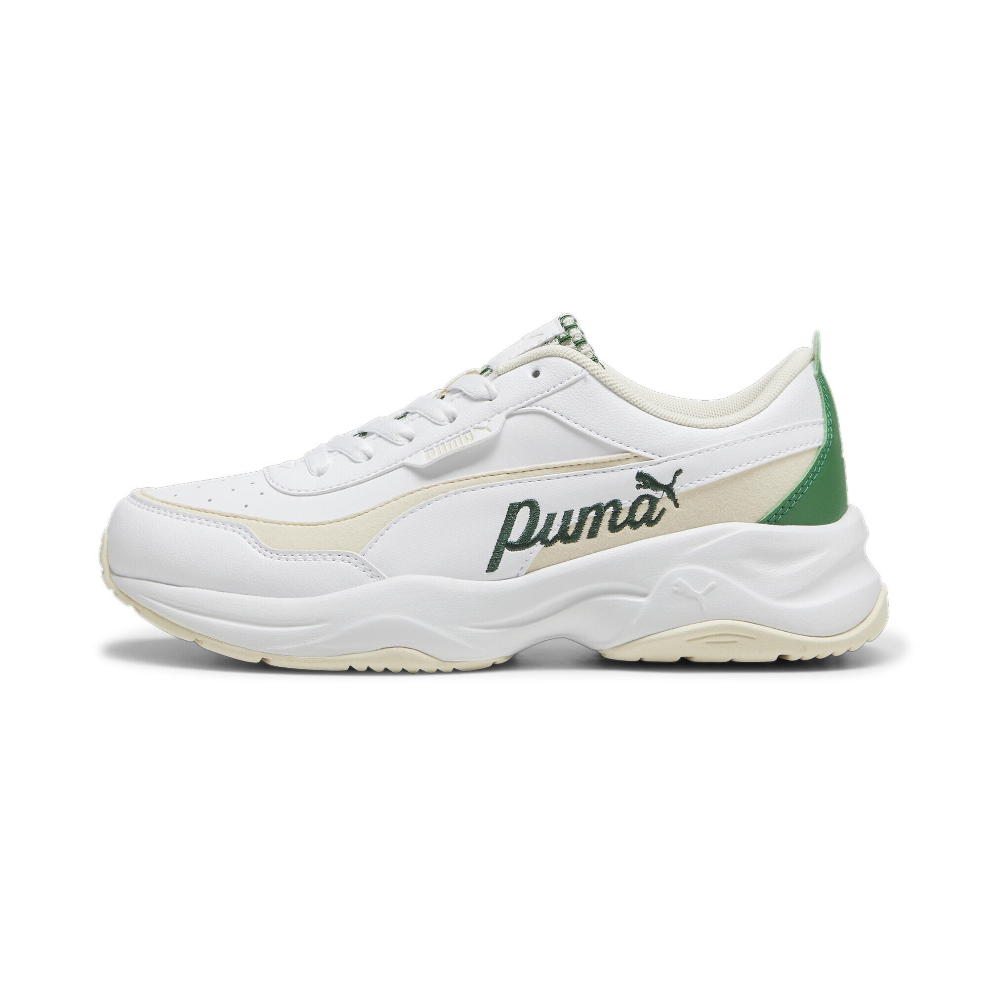 Zapatillas Cilia Mode Blossom PUMA White Sugared Almond Pure Green Beige 3/6