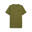 Essentials + T-Shirt mit Logo-Tape Erwachsene PUMA Olive Green