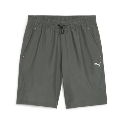 Rad/cal geweven short voor heren puma mineral gray