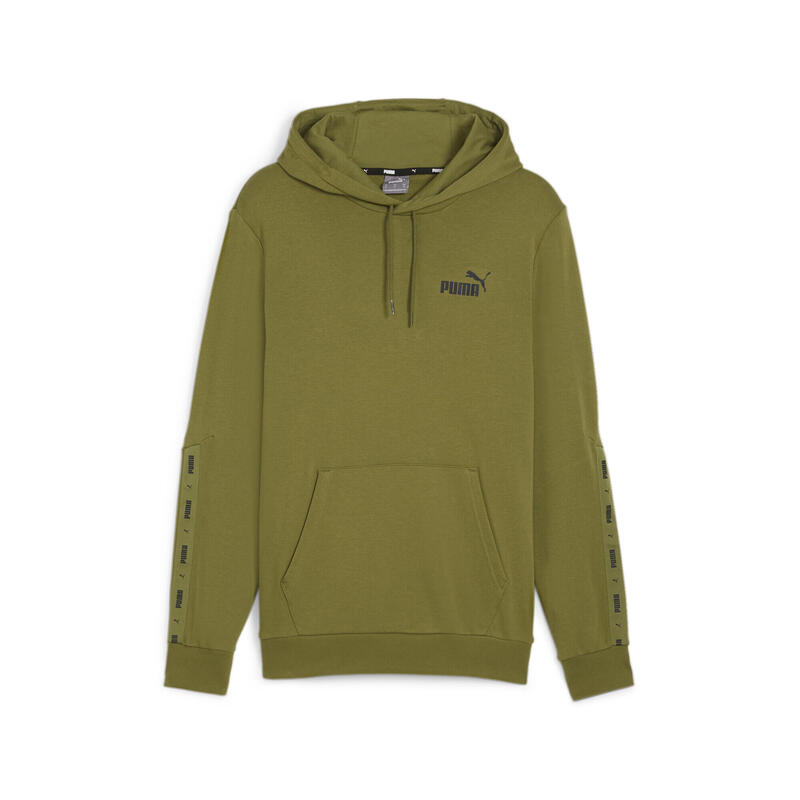 Essentials+ hoodie met band voor heren PUMA Olive Green
