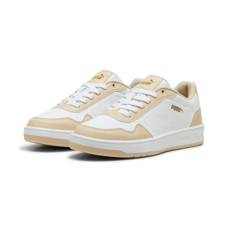 Sneakers Classy Femme PUMA White Cashew Gold Beige