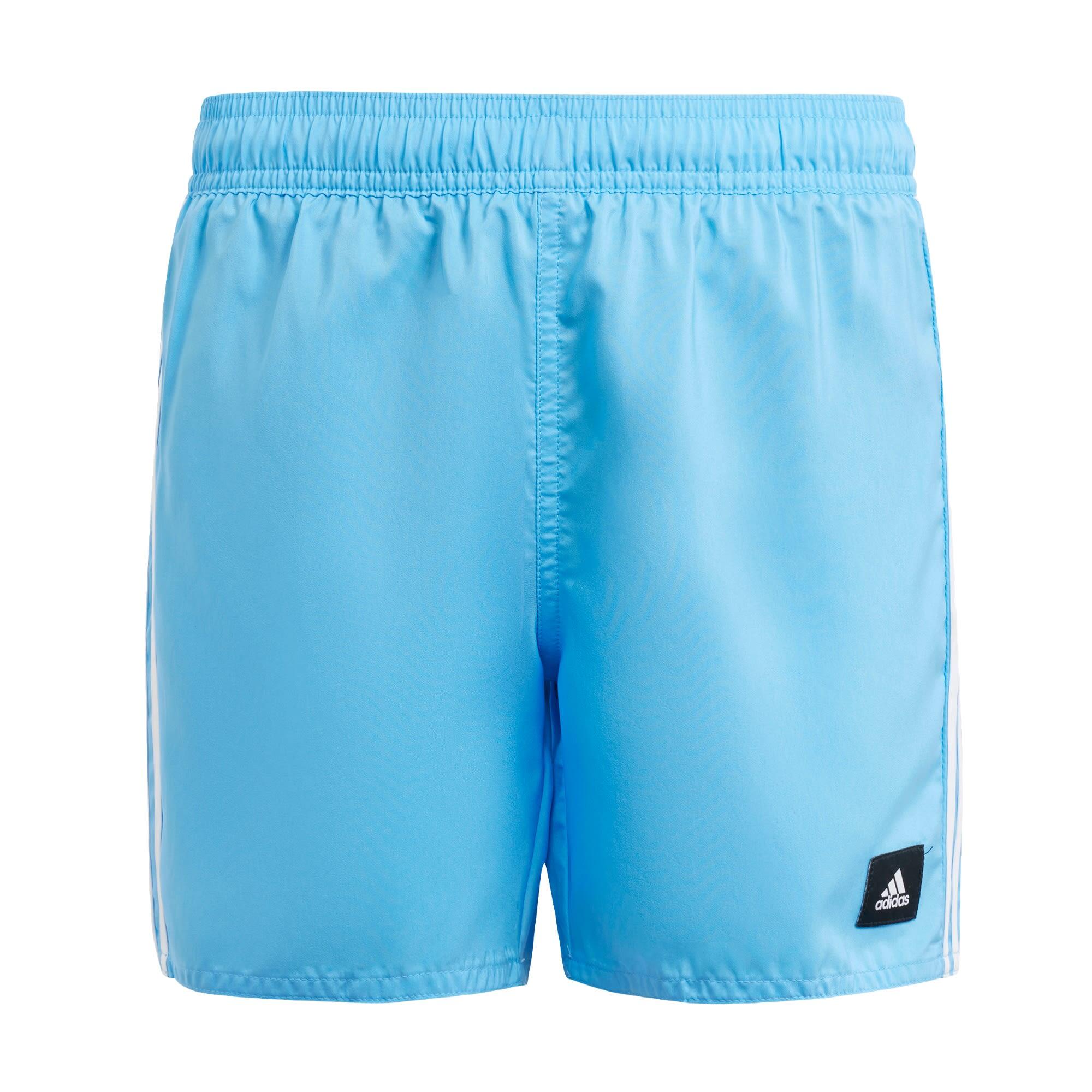 Adidas - Short De Bain 3-stripes - Bas De Maillot De Bain - Bleu -  8 À 10 Ans - Decathlon