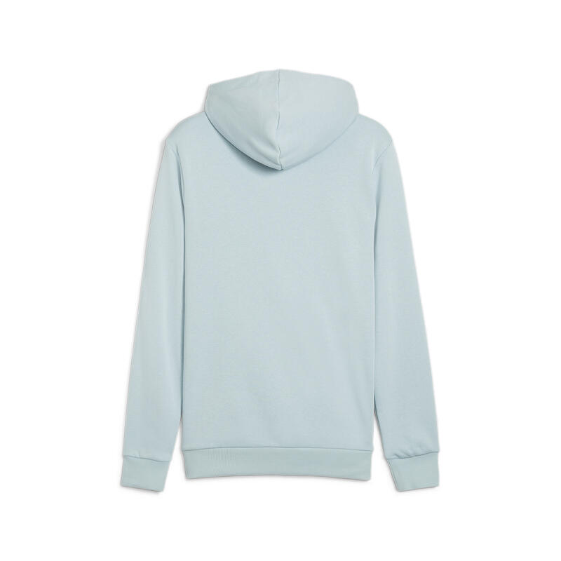 ESS+ Hoodie mit kleinem Logo Herren PUMA Turquoise Surf Blue