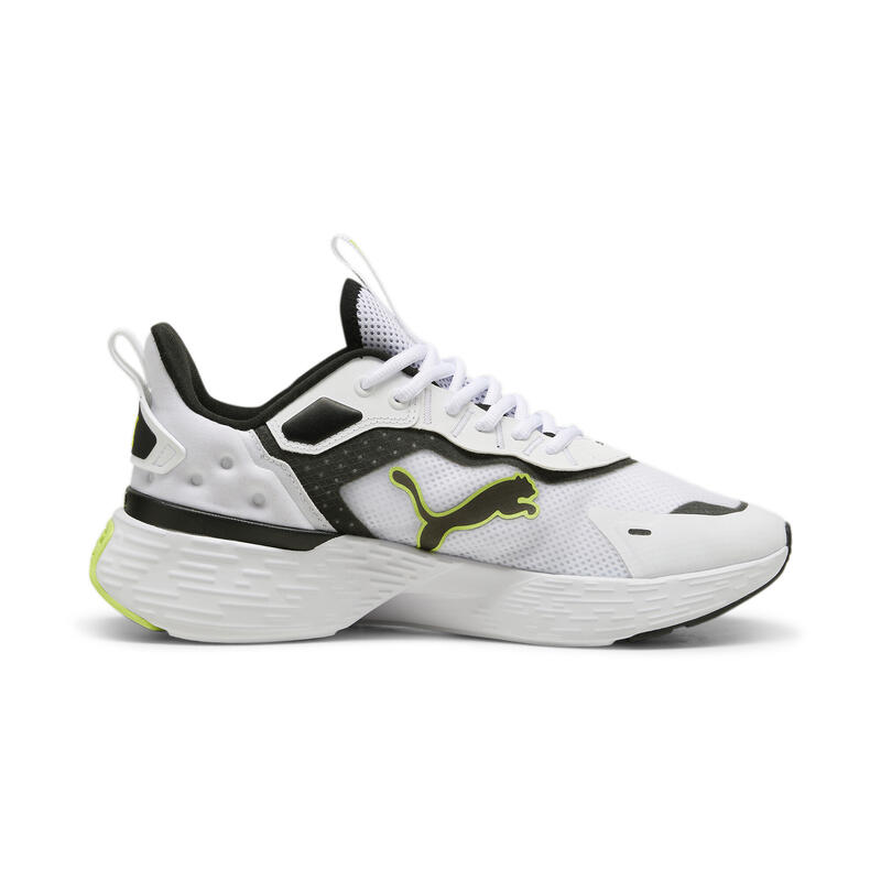 Softride Sway hardloopschoen PUMA White Black Lime Pow Green