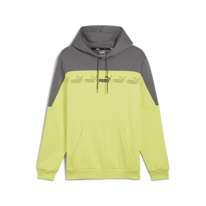 Around the Block hoodie voor heren PUMA Lime Sheen Green