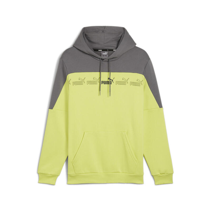 Hoodie Around the Block Homme PUMA Lime Sheen Green