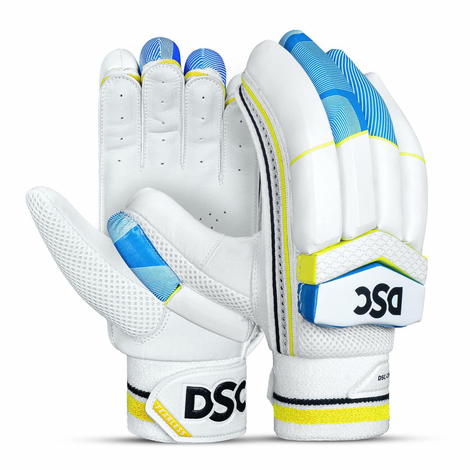DSC Condor Motion Leather Cricket Batting Gloves 1/5