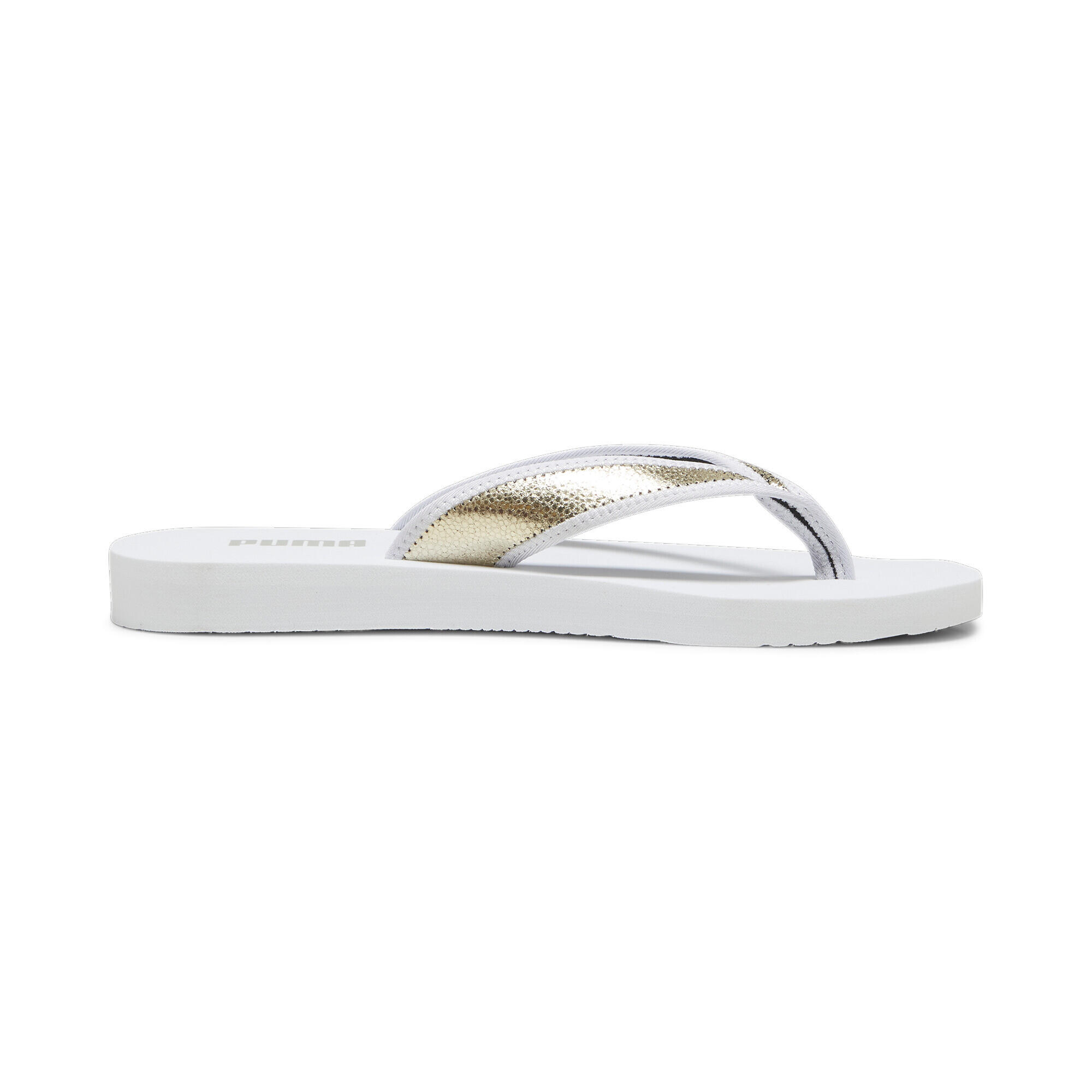 Claquettes Sandy Flip Femme PUMA White Gold 5/7