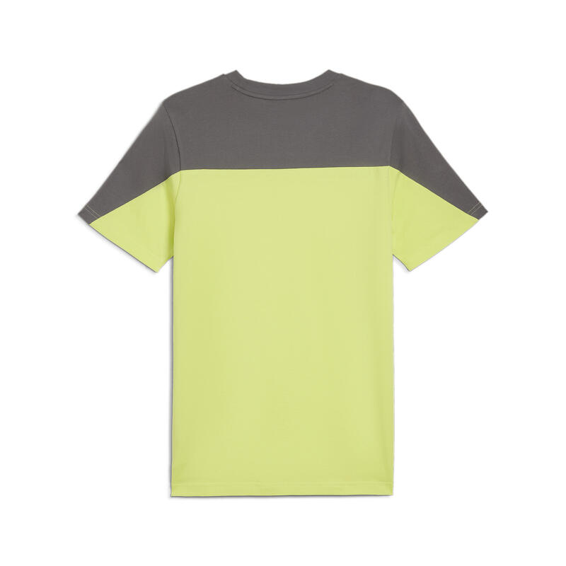 T-shirt Around the Block Homme PUMA Lime Sheen Green