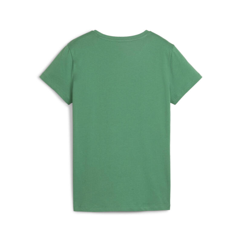 Camiseta ESS+ Script Mujer PUMA Archive Green