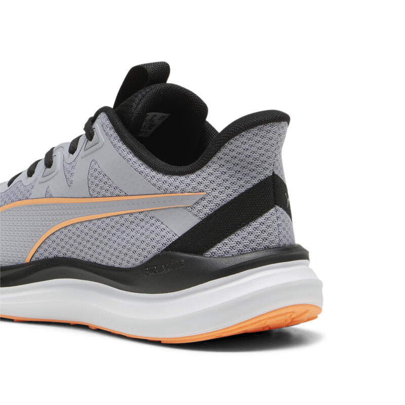 Chaussures de running Reflect Lite PUMA Gray Fog Black Neon Citrus Orange