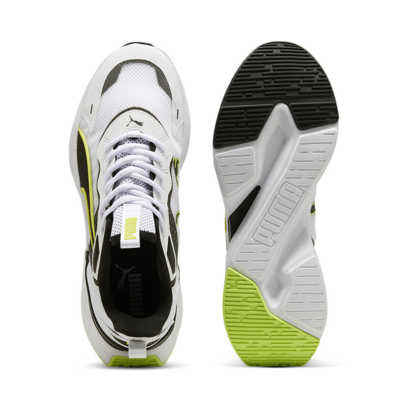 Scarpe da corsa Softride Sway PUMA White Black Lime Pow Green