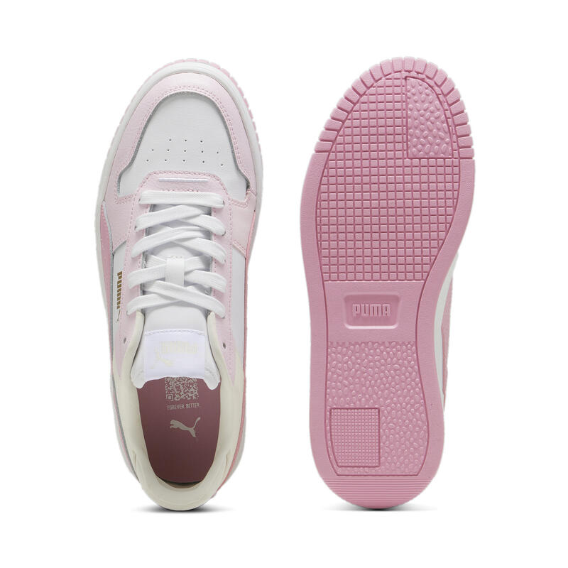 Sneakers Carina Street Femme PUMA White Pink Lilac Gold