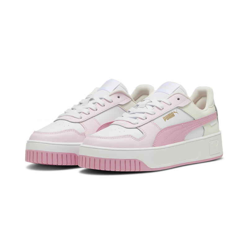 Sneakers Carina Street da donna PUMA White Pink Lilac Gold