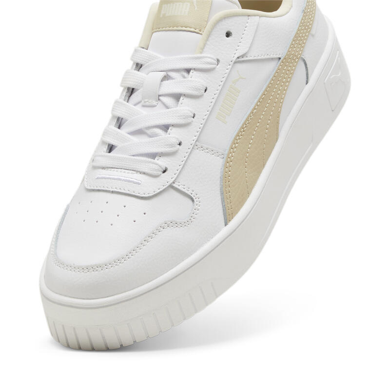 Sneakers Carina Street da donna PUMA White Putty Beige