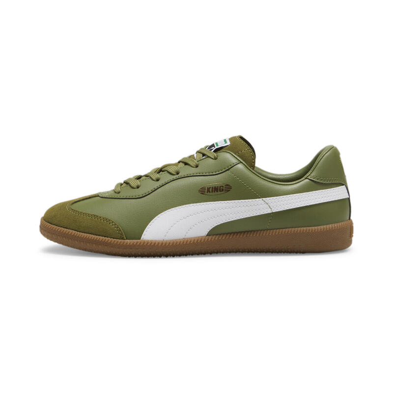 KING 21 IT Fußballschuhe Erwachsene PUMA Olive Green White