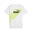 PUMA POWER Graphic T-Shirt Herren PUMA White Lime Sheen Green