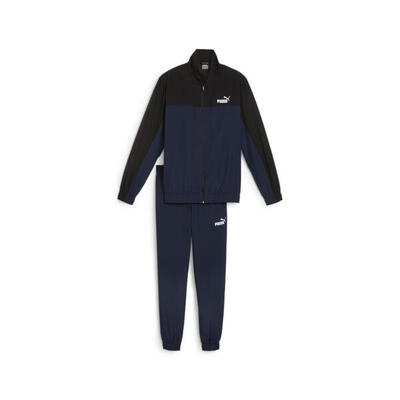 Geweven trainingspak voor heren puma club navy blue