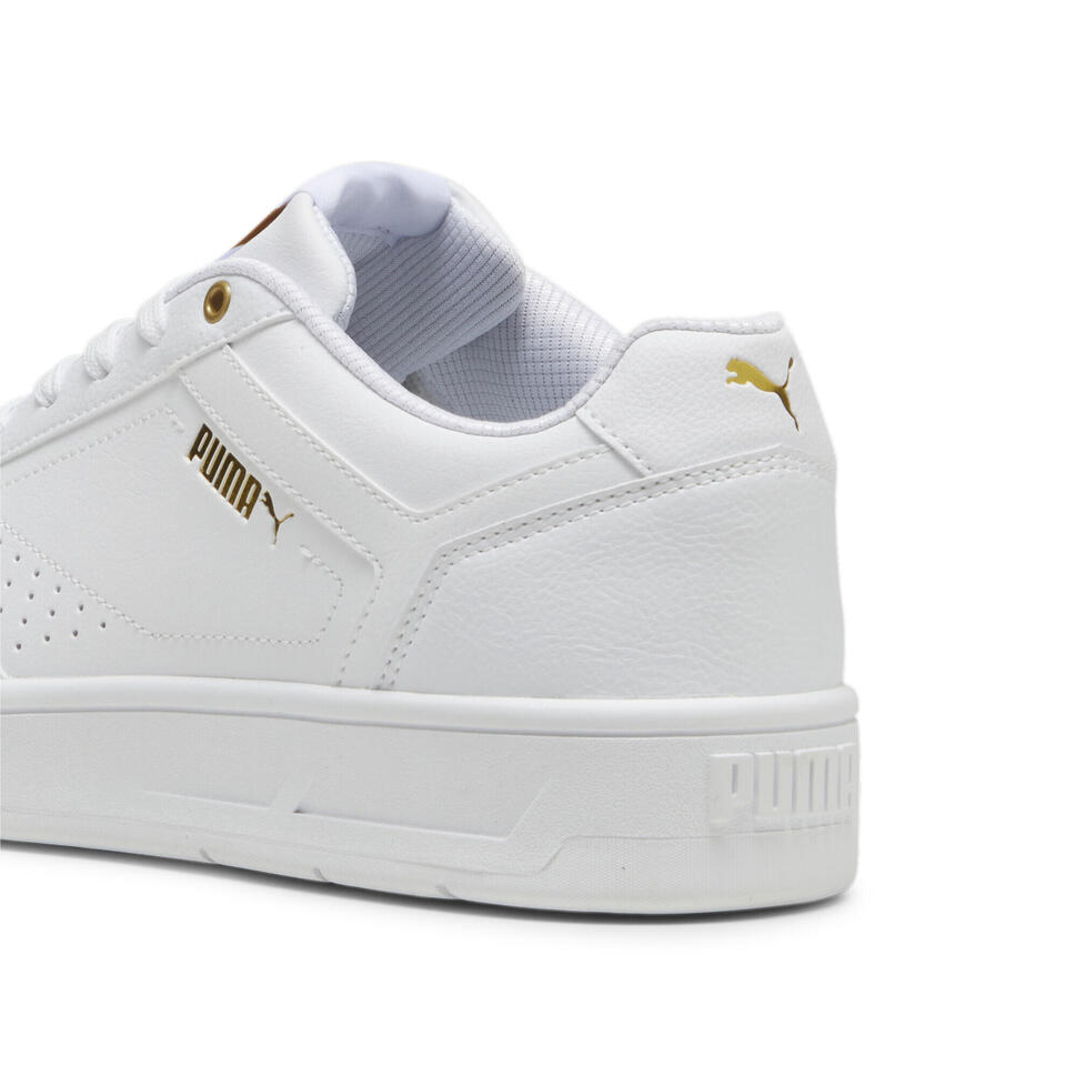 Sneakersy Court Classic PUMA White Gold