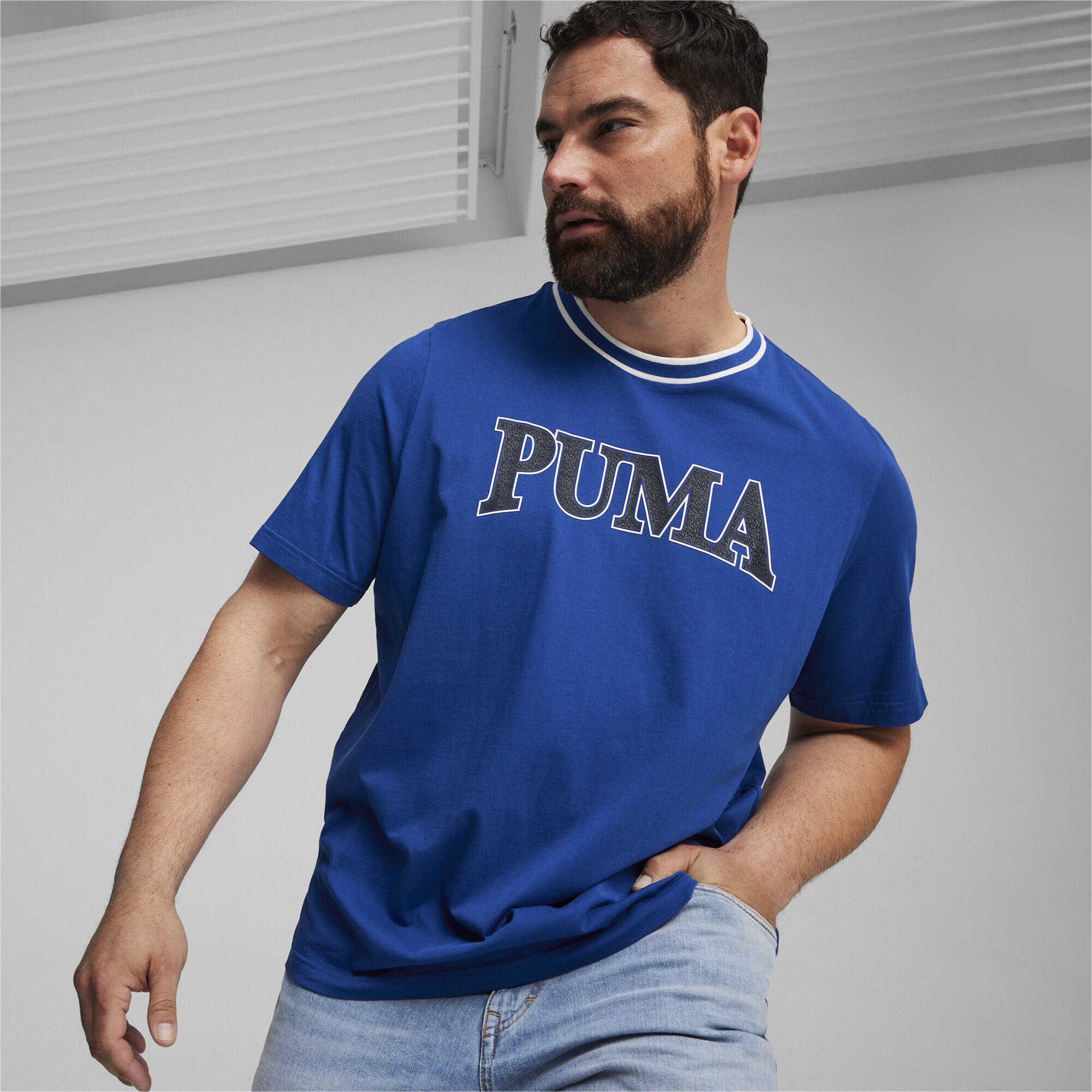 T-shirt grafica PUMA SQUAD da uomo PUMA 3/6