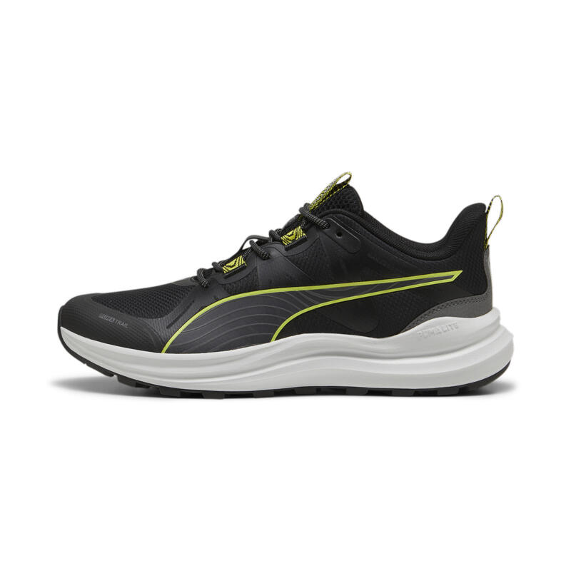 Scarpe da trail running Reflect Lite PUMA Black Cool Dark Gray Lime Pow Green